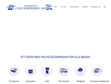 Tablet Screenshot of leosoderberg.se